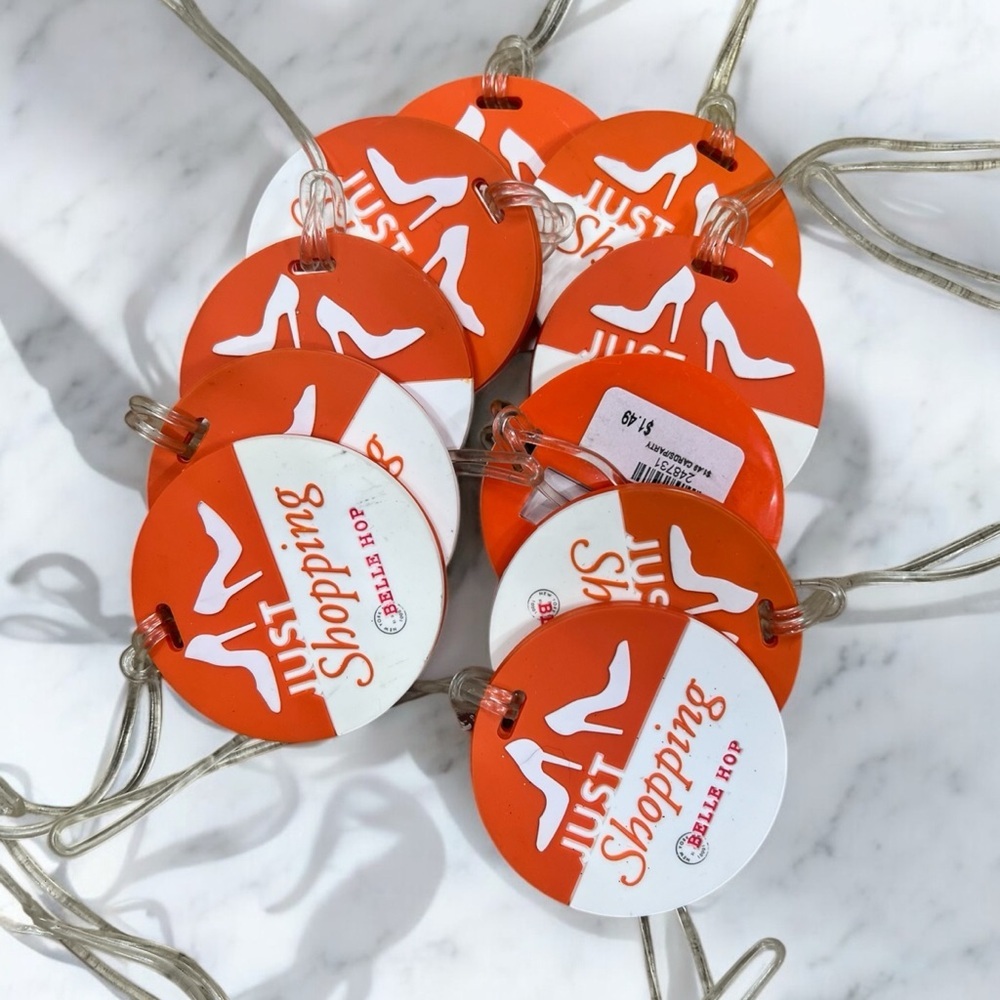 Shopping Luggage Bag Tags 92 in total